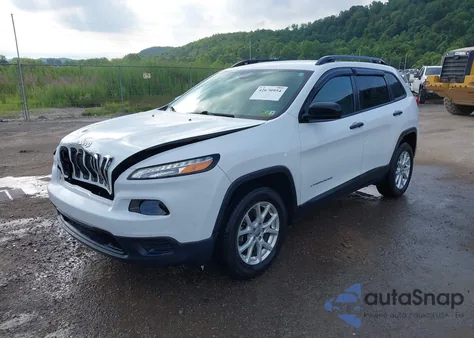 2016 Jeep Cherokee Sport from USA, damaged, VIN 1C4PJMAB8GW238916